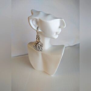 Nwt Spring Leaf Earrings